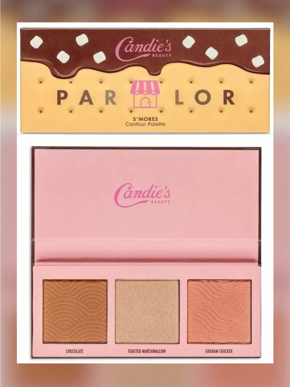 Candie's Beauty Parlor S'Mores Contour Palette NEW